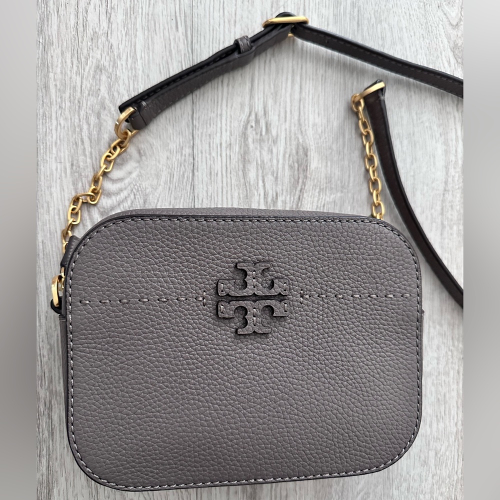 Tory Burch Gray Crossbody